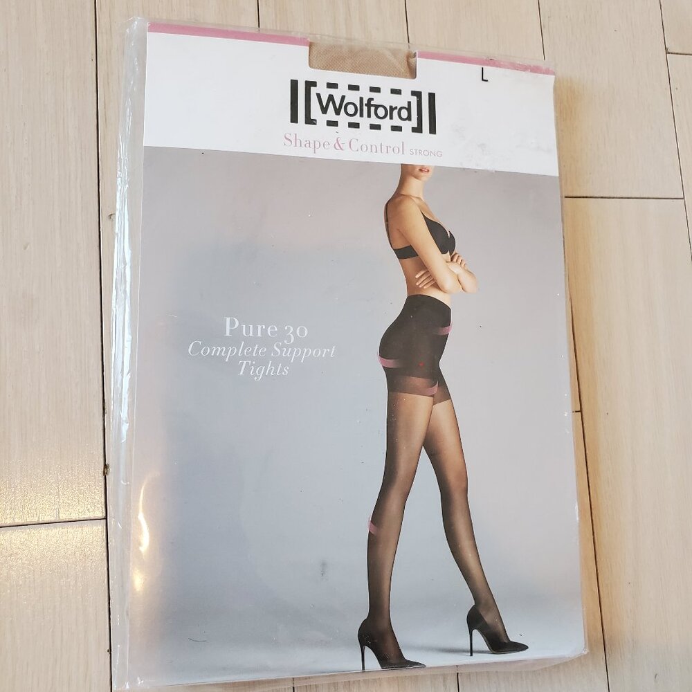 Wolford ! Pure 30 shape and control (L) , fairly light